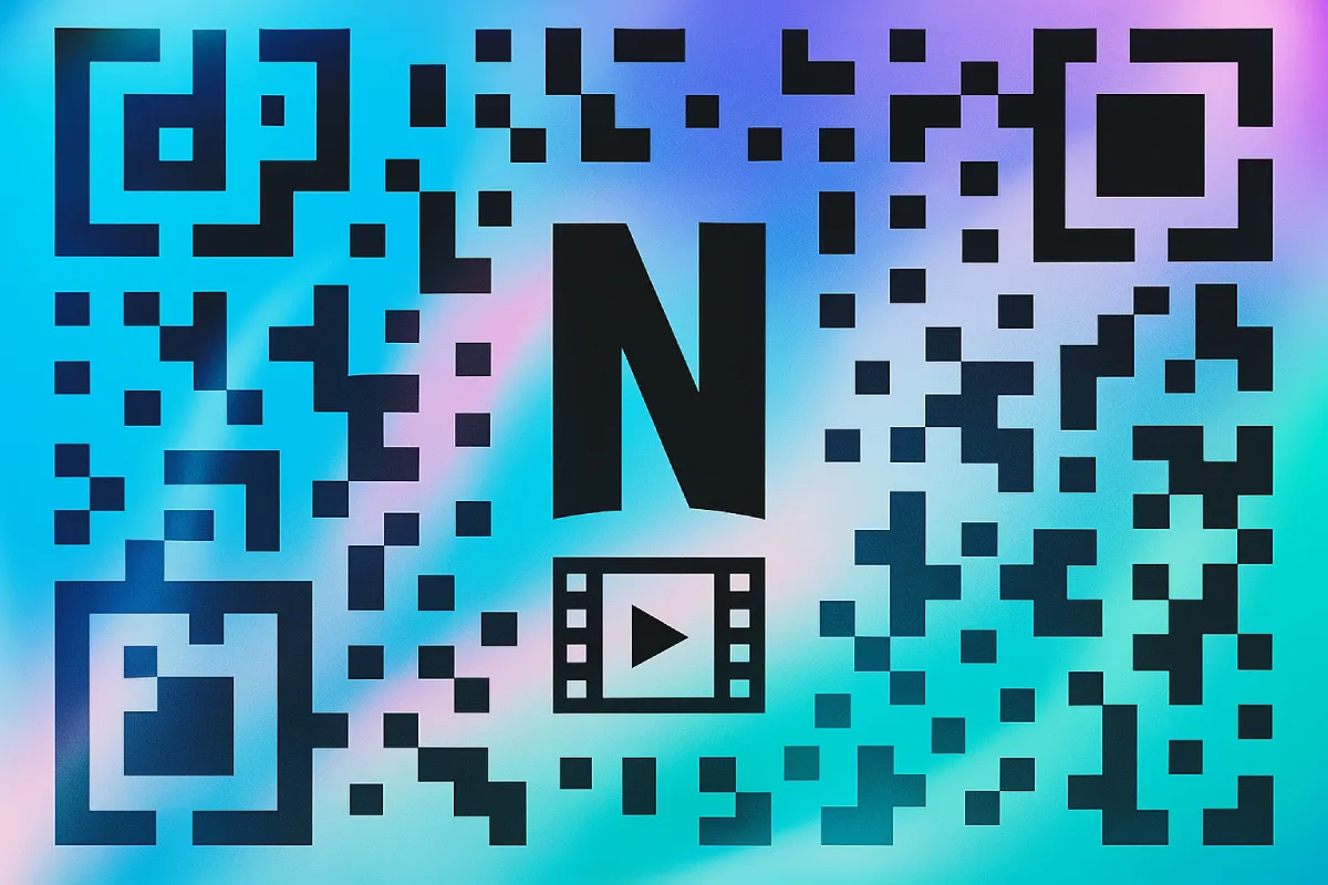 Código QR de Netflix